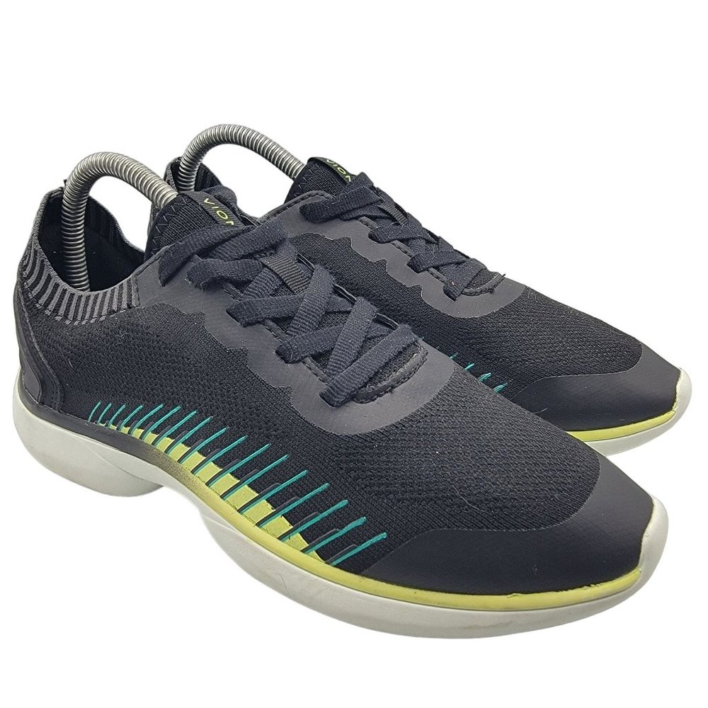 Vionic Embolden Womens 7.5 Black Walking Shoes Casual Outdoors